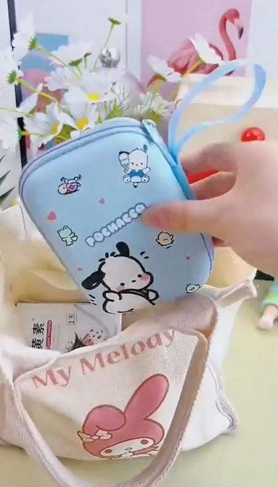 Cute Kawaii Design Mini Pouch - Travel Case